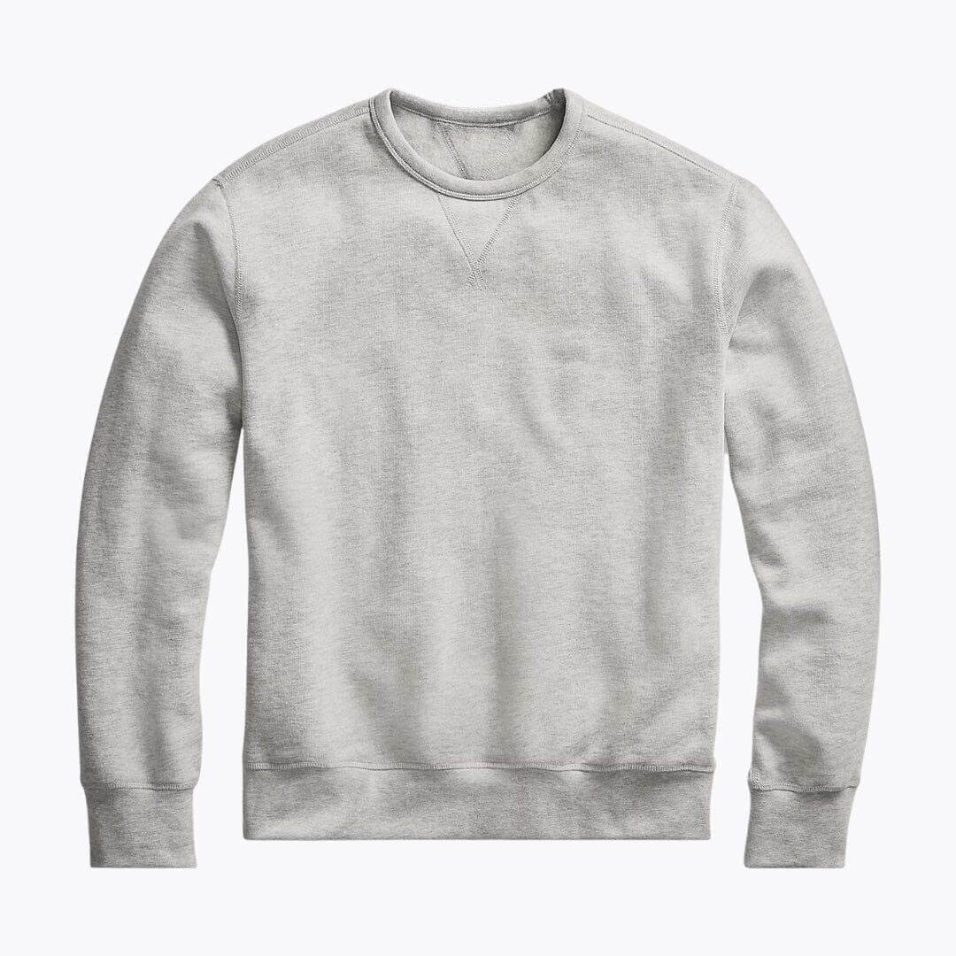 Fleece Sweatshirt in Cotton Blend RF3OC3VWRYC