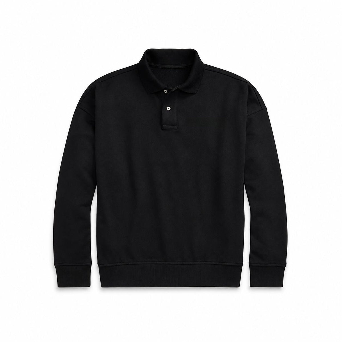 Logo Sweatshirt With Polo Collar RF3OC3XKH38