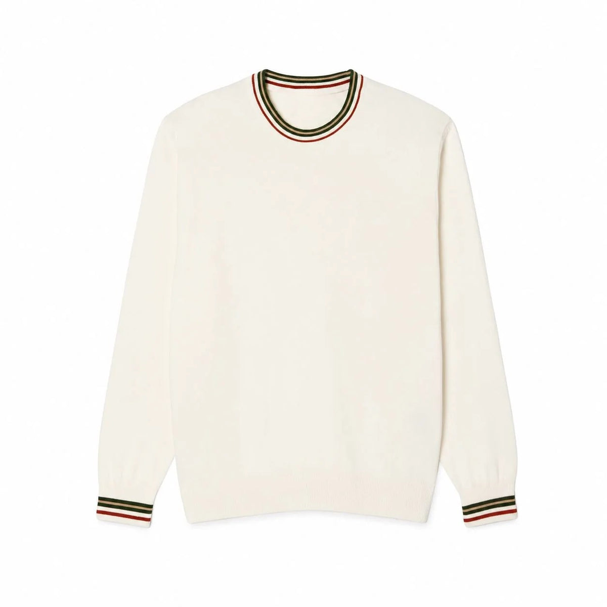 Striped Cotton Jersey Sweater RF3OC3BXL6S