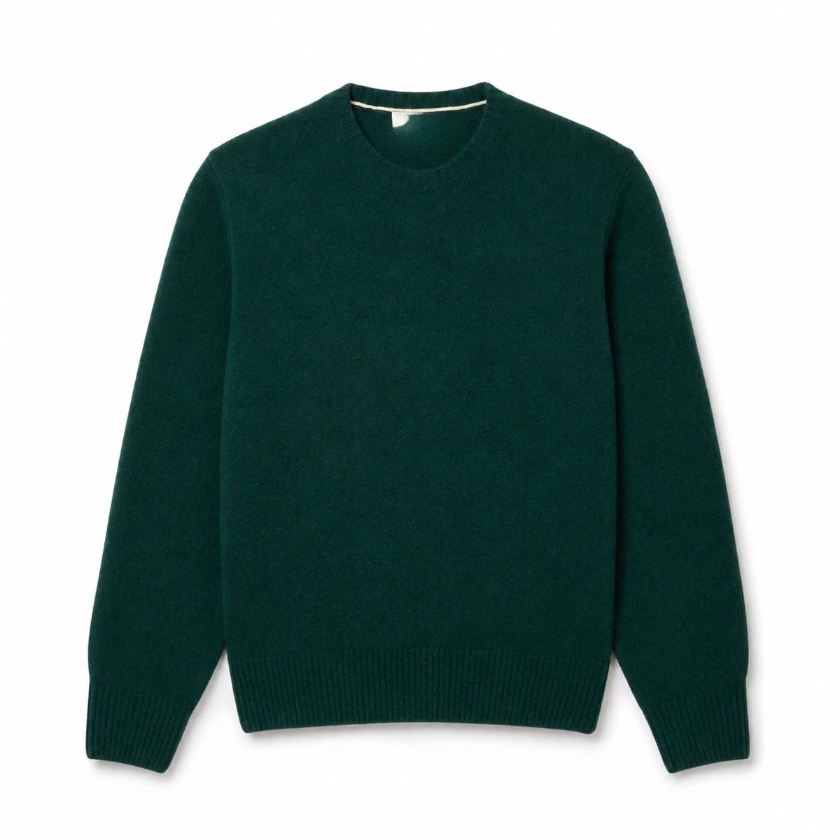 Crew Neck Combed Wool Sweater RF3OC3DKL1G