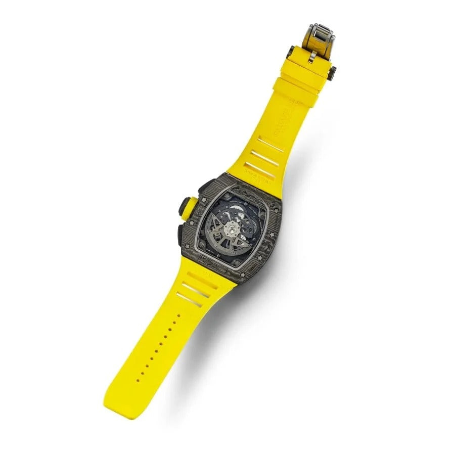 Luxury Watch - Skeleton Dial, Rubber Strap, 48mm RF3OC48NEDG