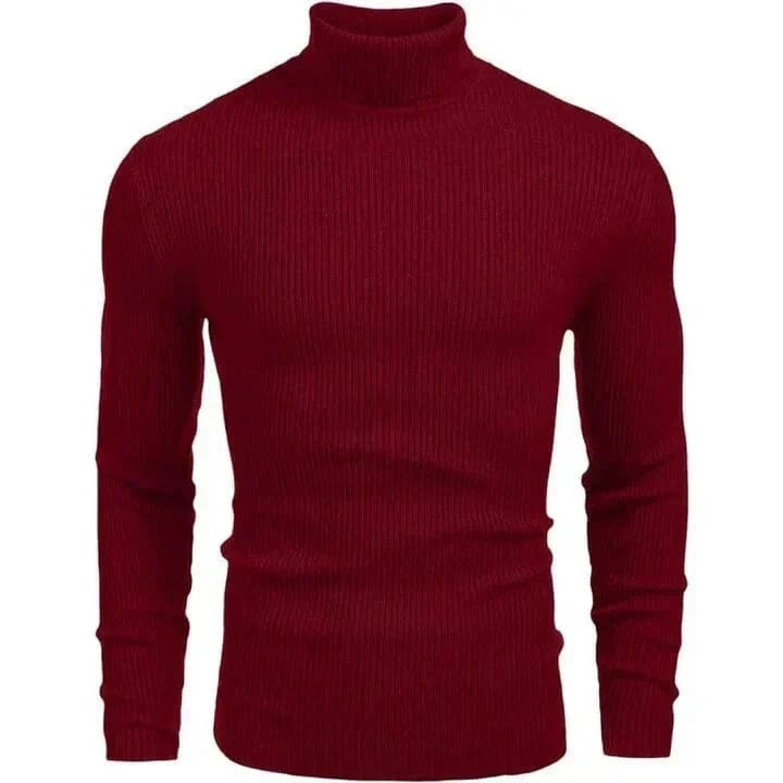 Rollkragen Pullover Classic Knit Sweater RF3OC49XR44