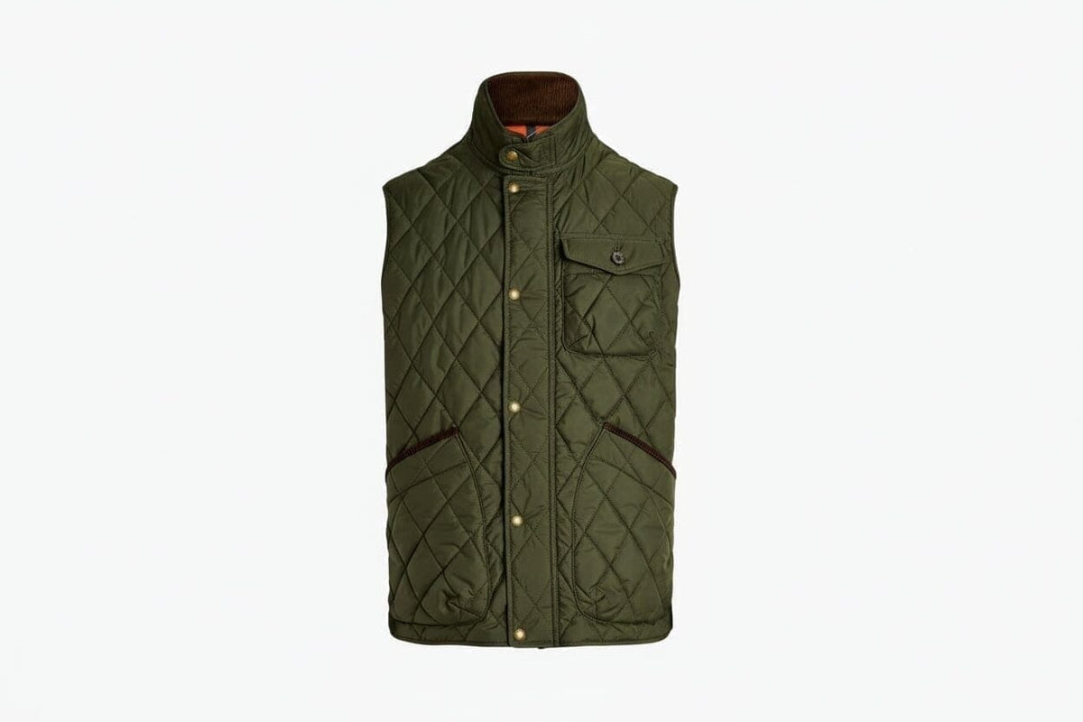 Quilted Utility Vest RF3OC3TJSLG