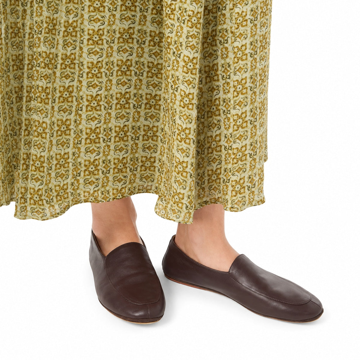 Anton Walk Moccasin Women - Dark Aloe RF3OC3H2AV8