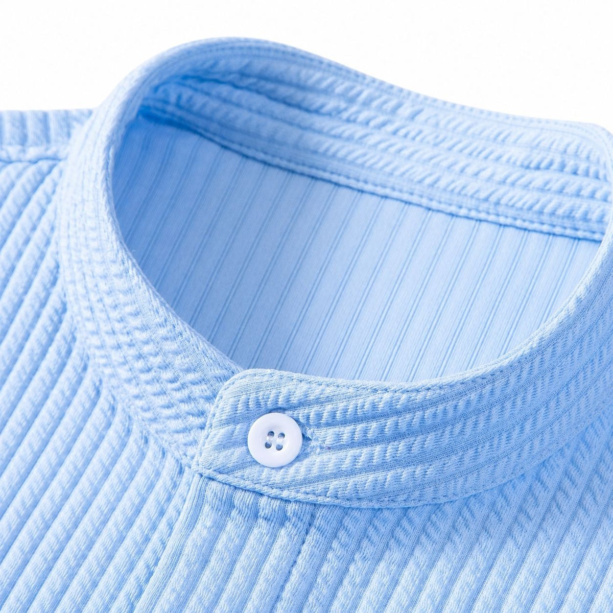 Ribbed Slim Fit Collar Shirt RF3OC40KMTG