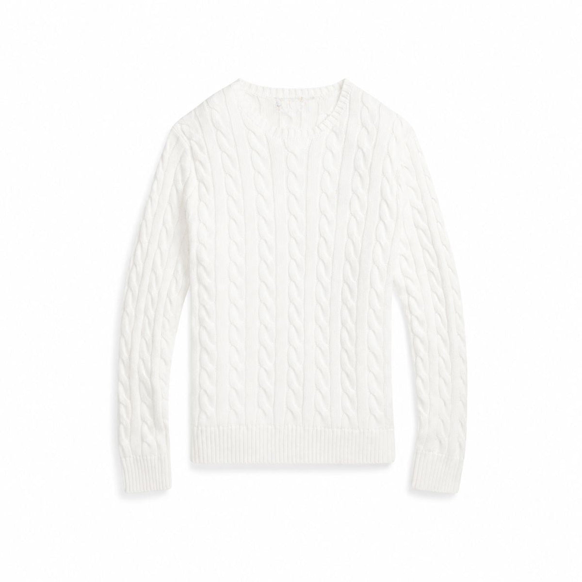 Cable-Knit Cotton Sweater RF3OC3THOQS