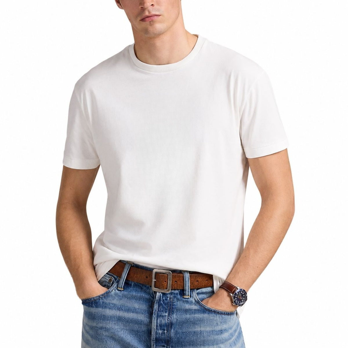 Classic Fit Jersey T-SHIRT RF3OC3TRIPW