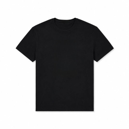 Classic Fit Jersey T-Shirt Black RF3OC3UCL8K