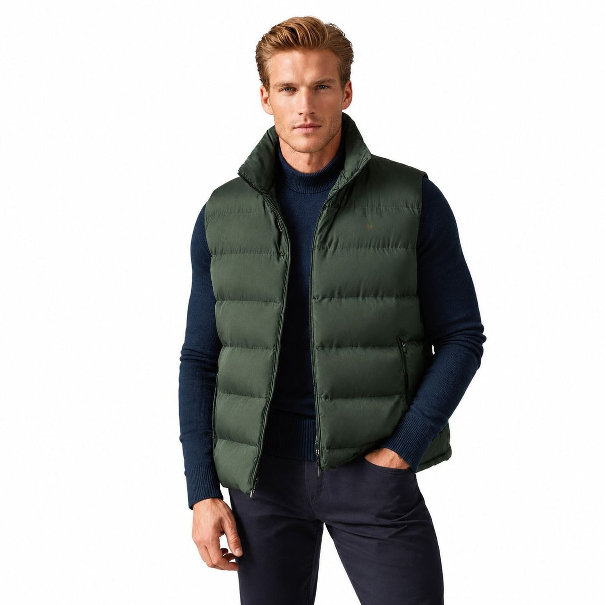 Classic Quilted Vest RF3OC3UFEDG