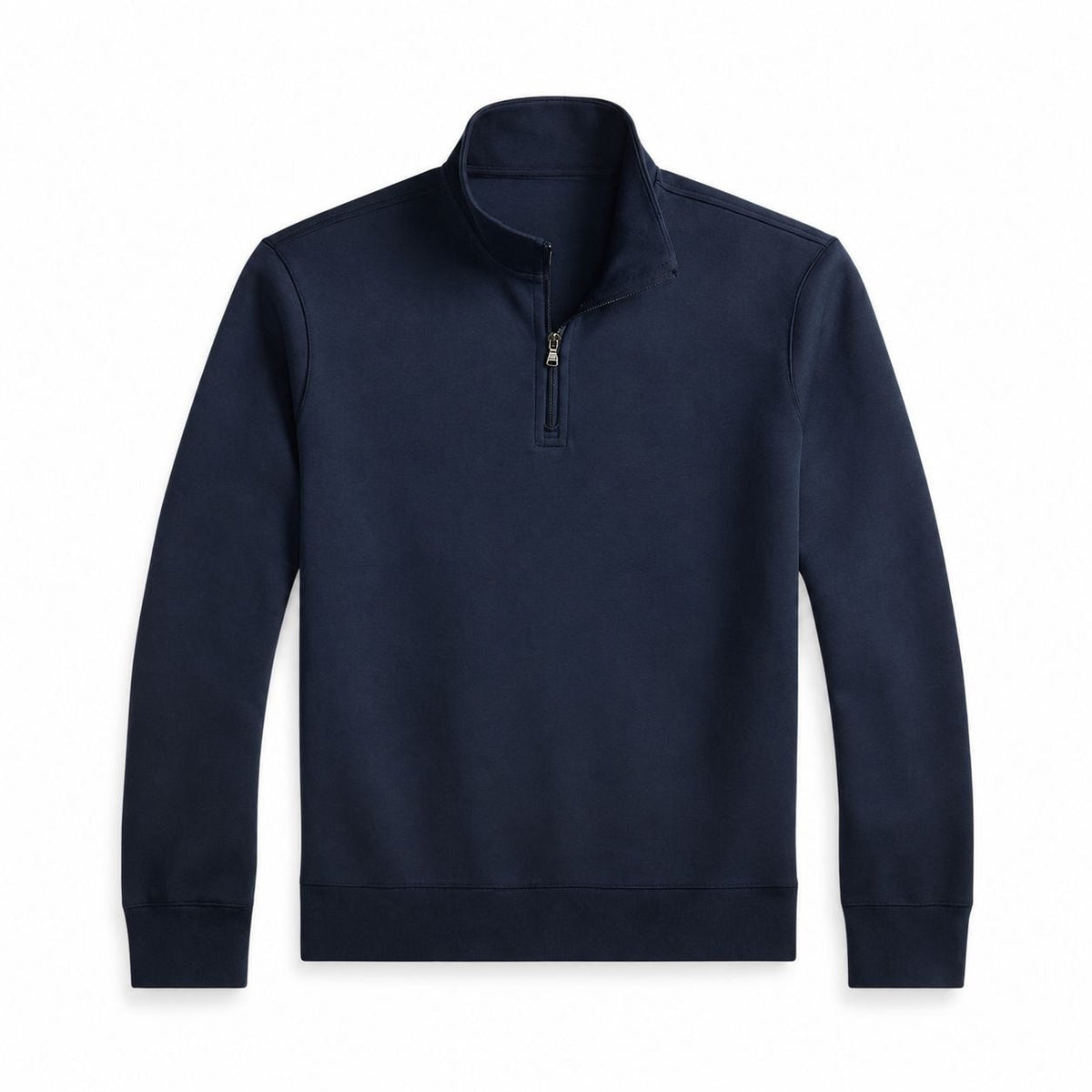 Double-Knit Mock Neck Quarter-Zip Pullover RF3OC3V5DVO