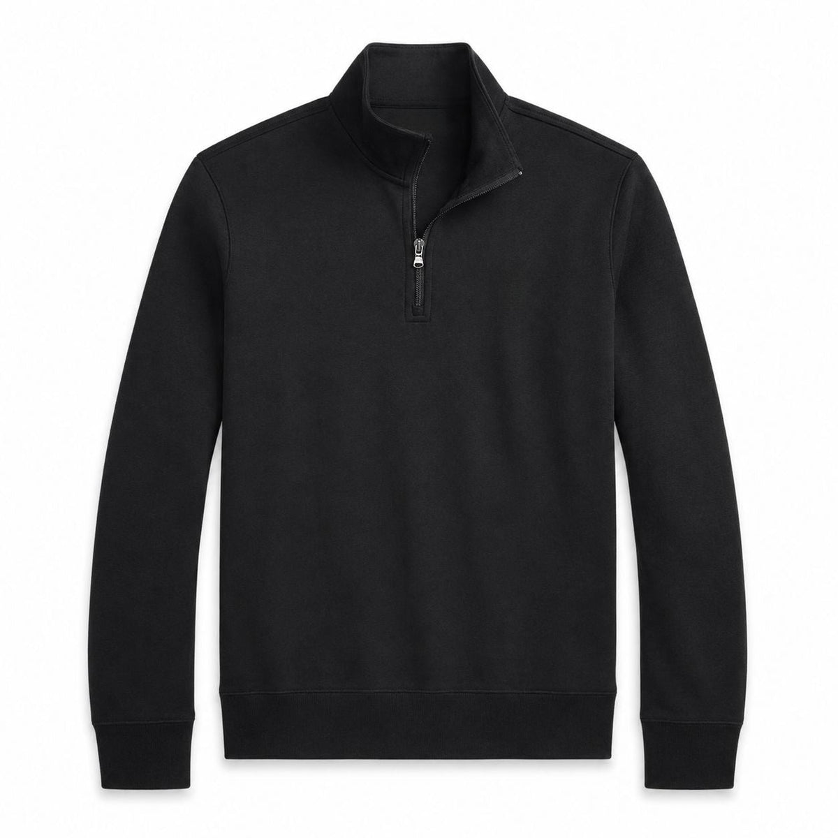 Double-Knit Mock Neck Quarter-Zip Pullover RF3OC3V5DVO