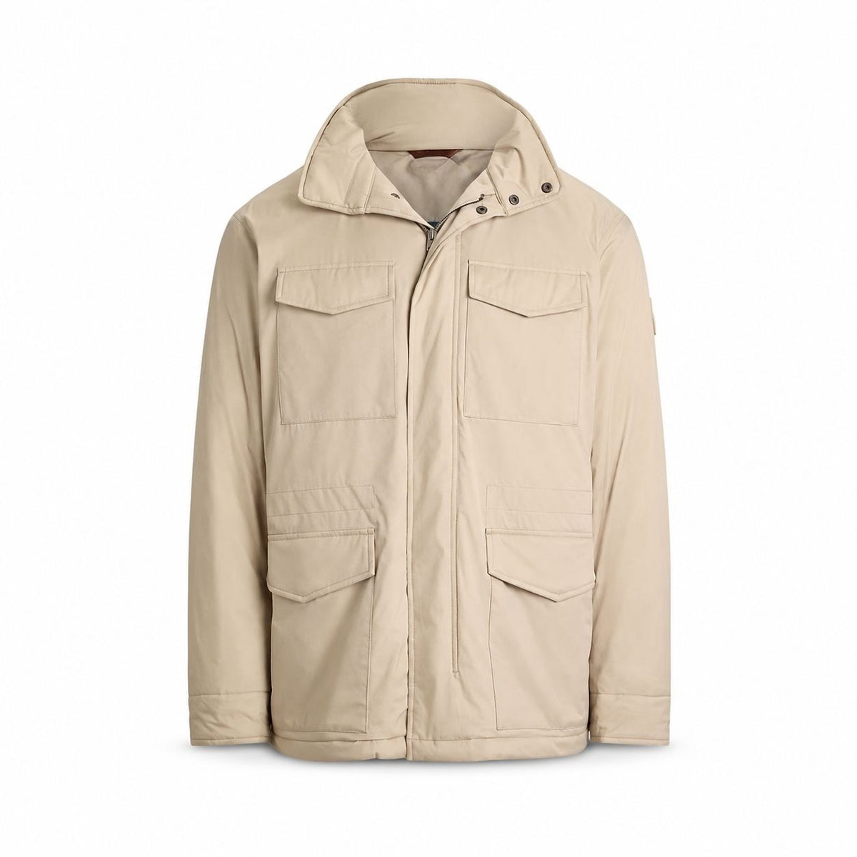 Gabardine Hooded Field Jacket RF3OC3VY6IS