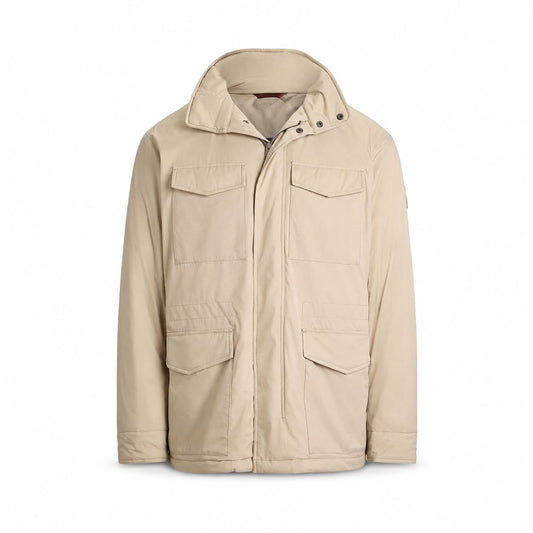Gabardine Hooded Field Jacket RF3OC3VY6IS