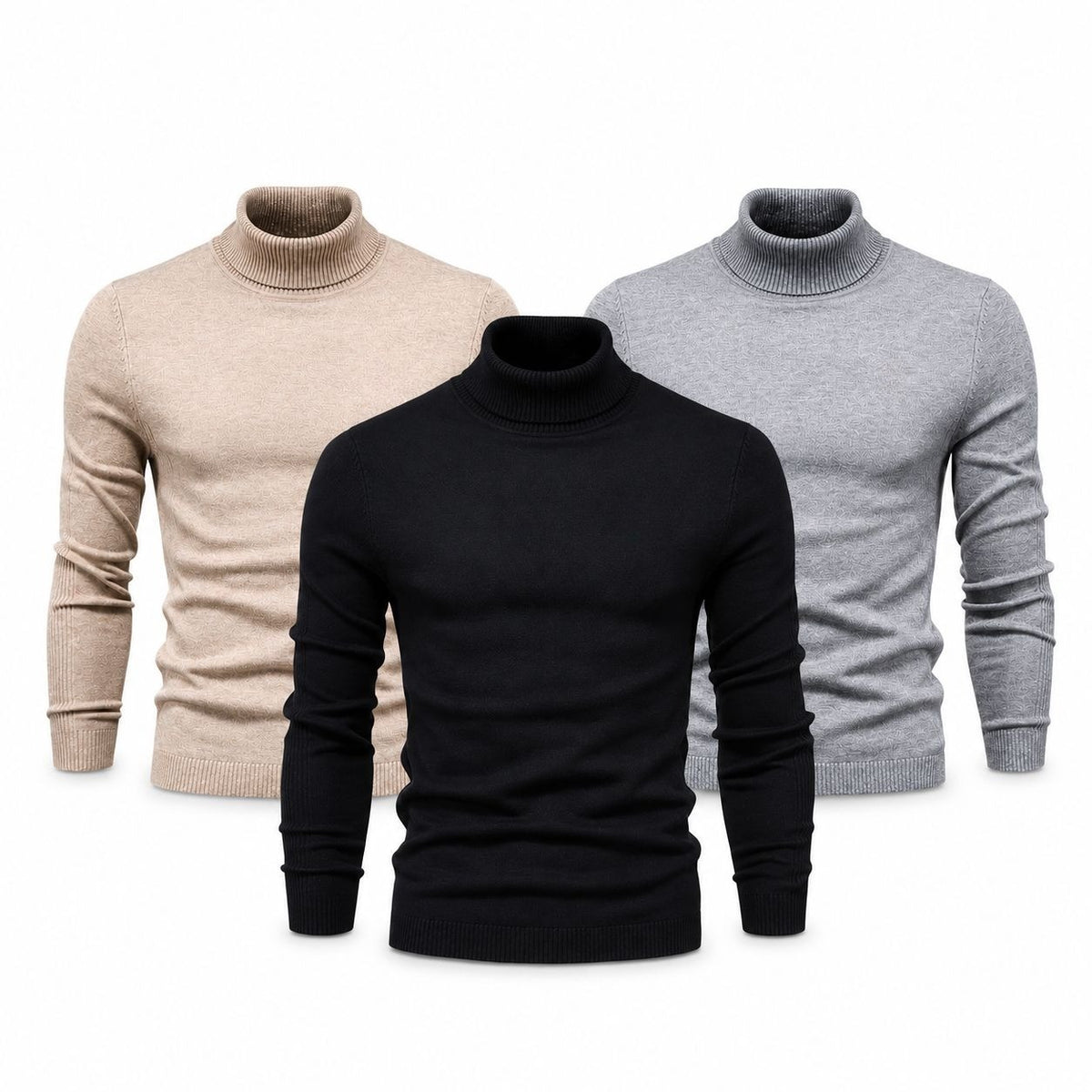 Double Elegance Turtleneck Sweater – Buy 1, Get 1 Free RF3OC3V6SG4