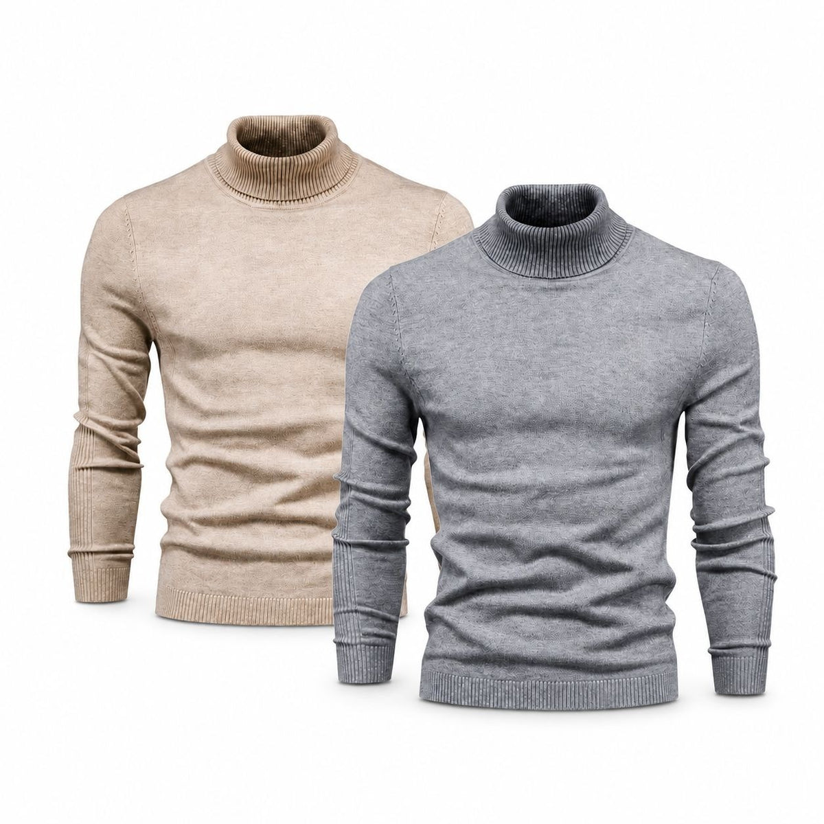 Double Elegance Turtleneck Sweater – Buy 1, Get 1 Free RF3OC3V6SG4