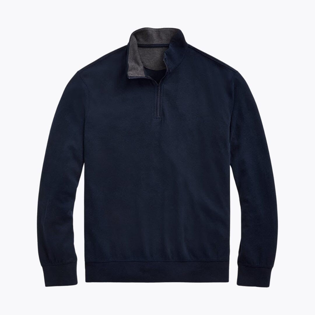 Luxury Jersey Quarter-Zip Pullover RF3OC3XS77O