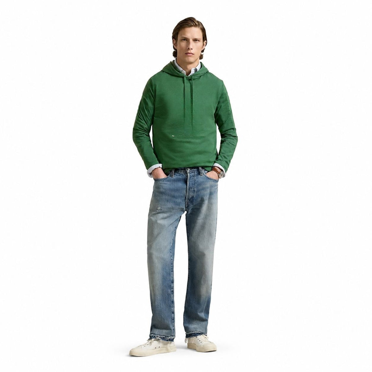 Jersey Hooded T-Shirt RF3OC3Z8VIC