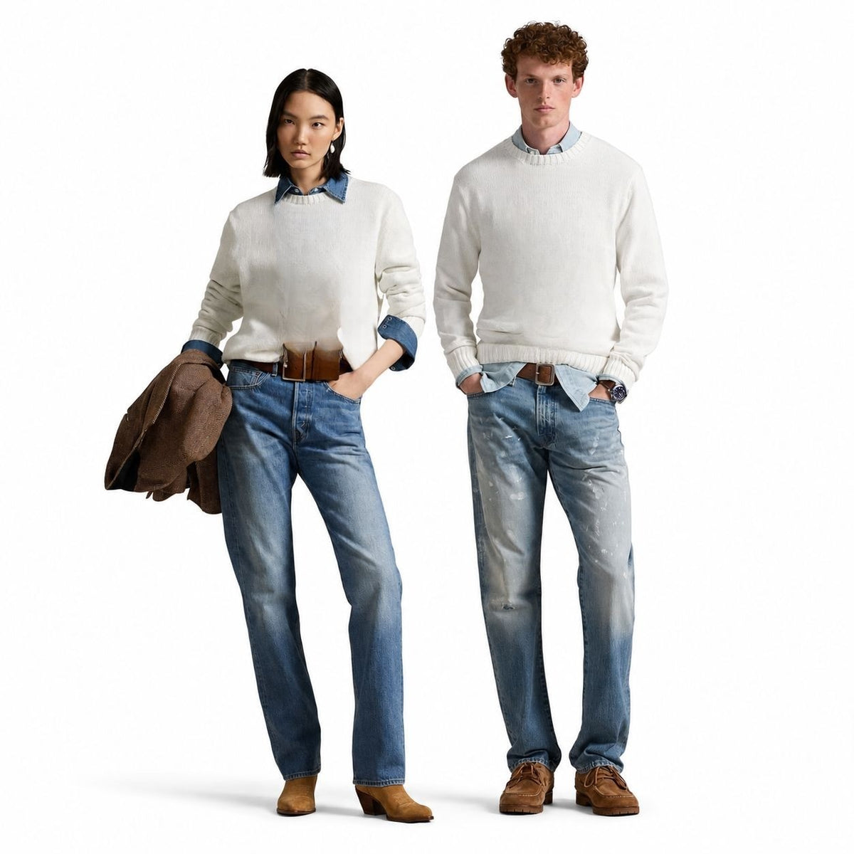 Cotton-Linen Sweater RF3OC3ZI078