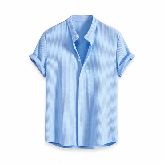 Ribbed Slim Fit Collar Shirt RF3OC40KMTG