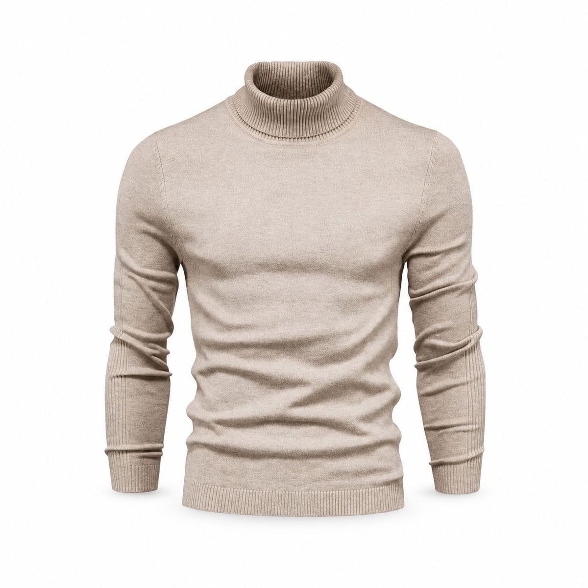 Cable-Knit Turtleneck Wool Sweater RF3OC40RNNO