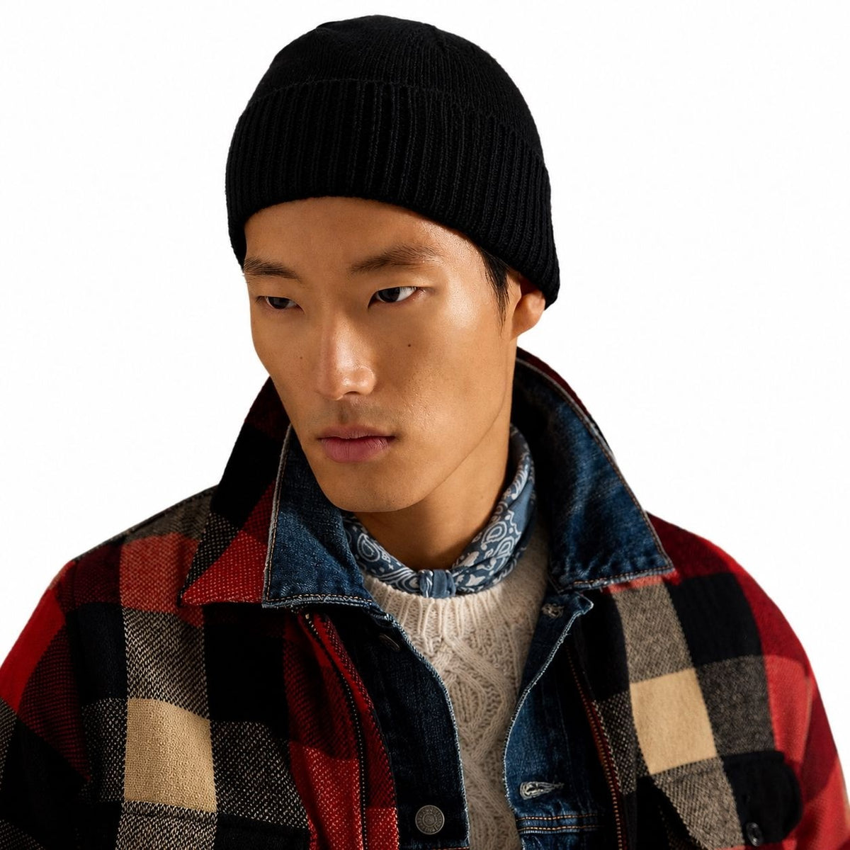 Ribbed-Knit Beanie RF3OC4CLZ0K