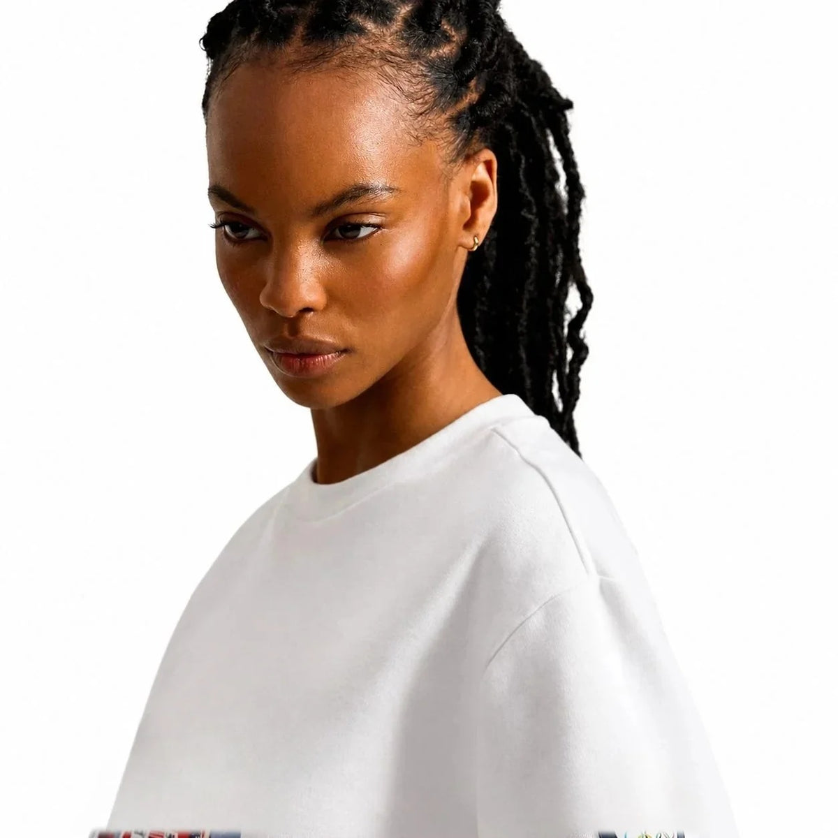 Fleece Crew Neck Sweatshirt RF3OC425ITG