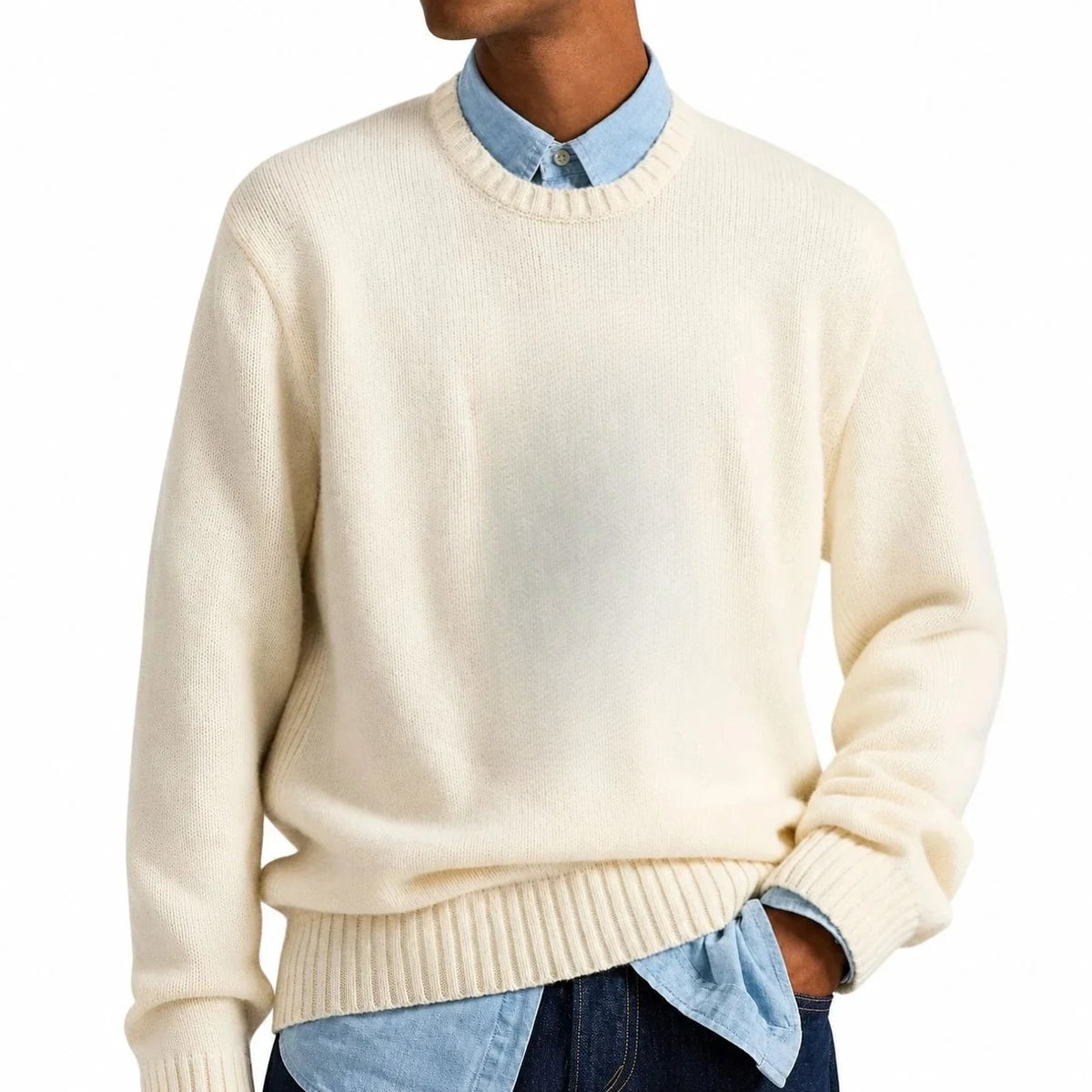 Wool Pullover - Regular Fit RF3OC426XDW