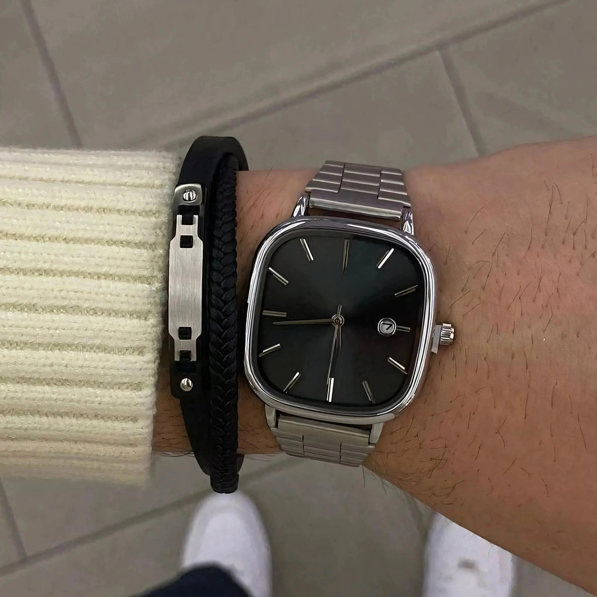 Luxurious 36mm Wristwatch - Water-Resistant | Stainless Steel RF3OC396K5G