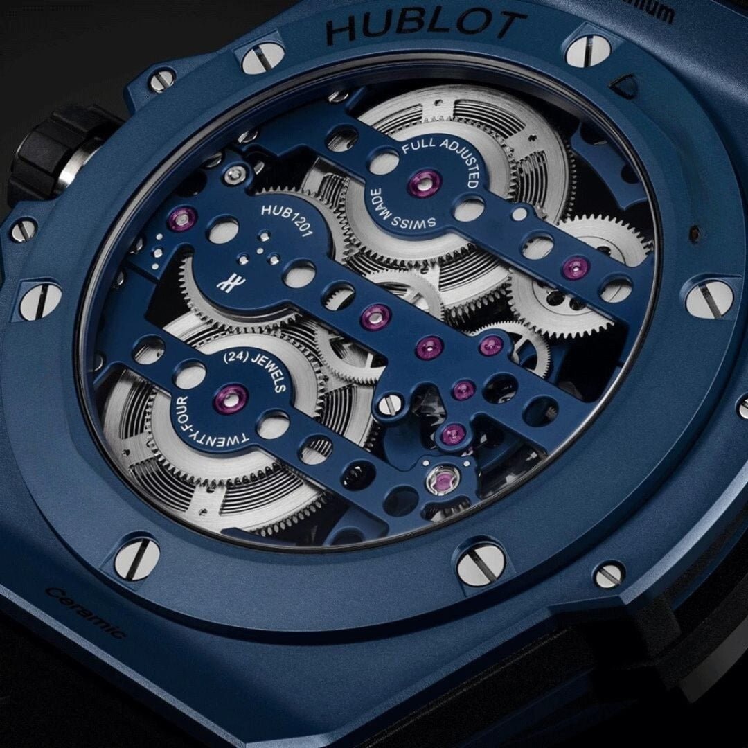 Ceramic Blue 45mm Men's Chronograph RF3OC3A25XG