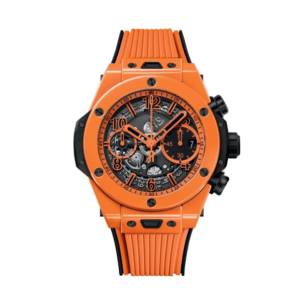 Orange Ceramic 42mm Men's Watch RF3OC3A49S4