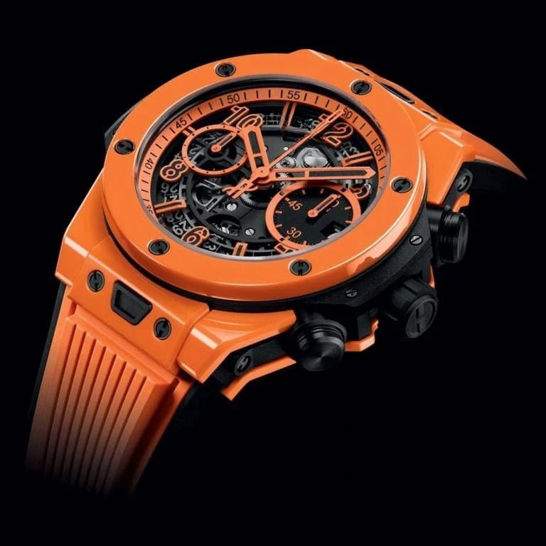 Orange Ceramic 42mm Men's Watch RF3OC3A49S4