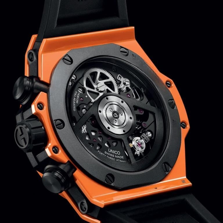 Orange Ceramic 42mm Men's Watch RF3OC3A49S4