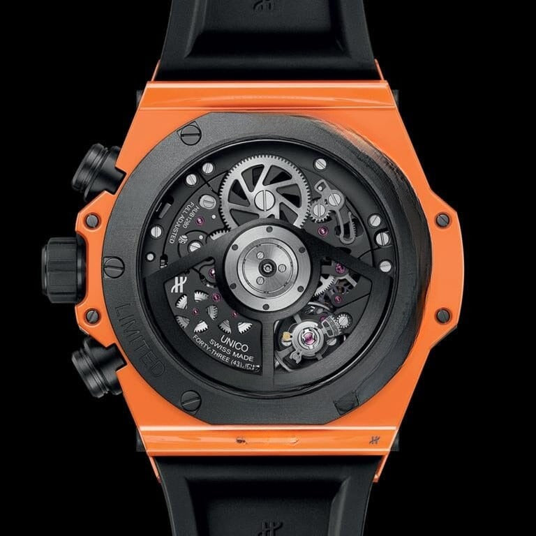 Orange Ceramic 42mm Men's Watch RF3OC3A49S4