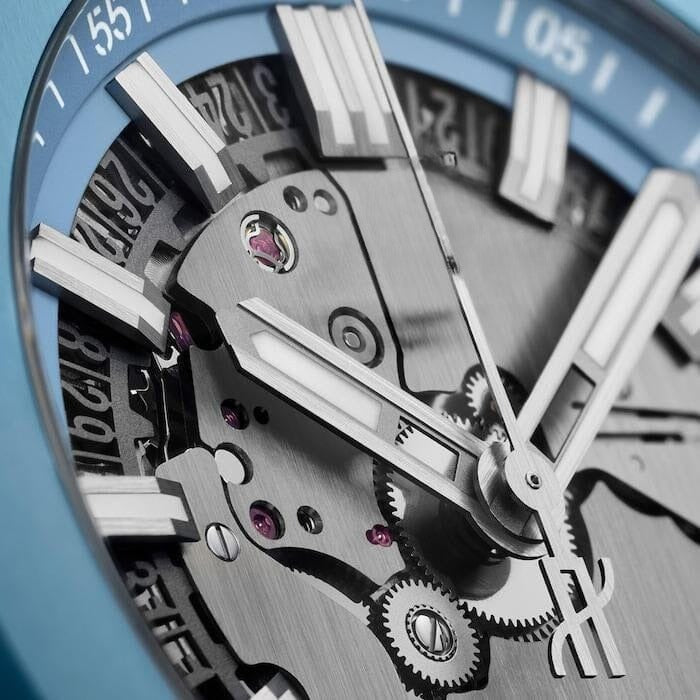 Integrated Time Only, Sky Blue Ceramic, Watch 42 mm RF3OC3A5OCK