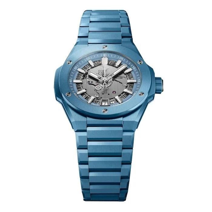 Integrated Time Only, Sky Blue Ceramic, Watch 42 mm RF3OC3A5OCK