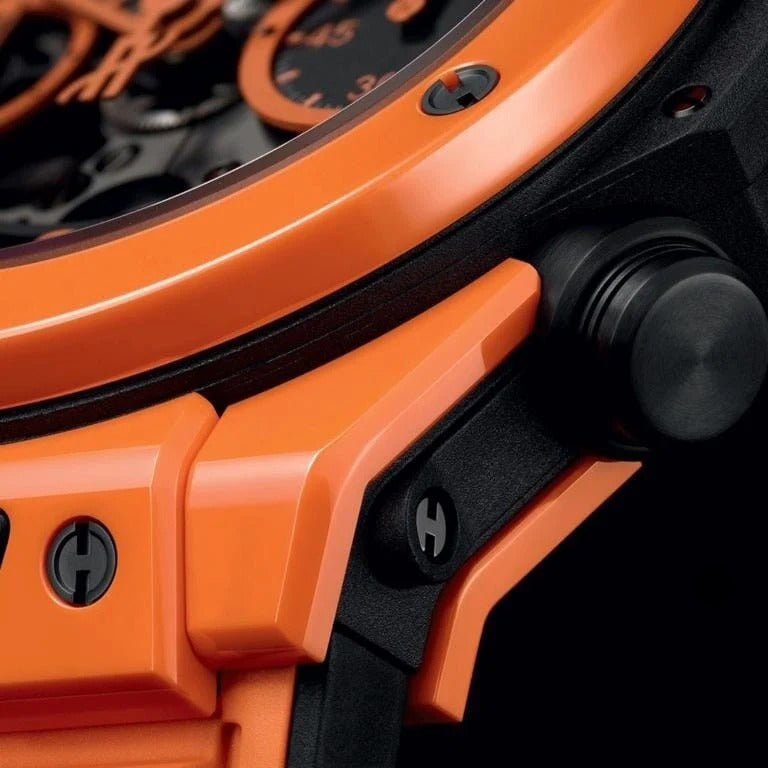 Orange Ceramic 42mm Men's Watch RF3OC3A49S4