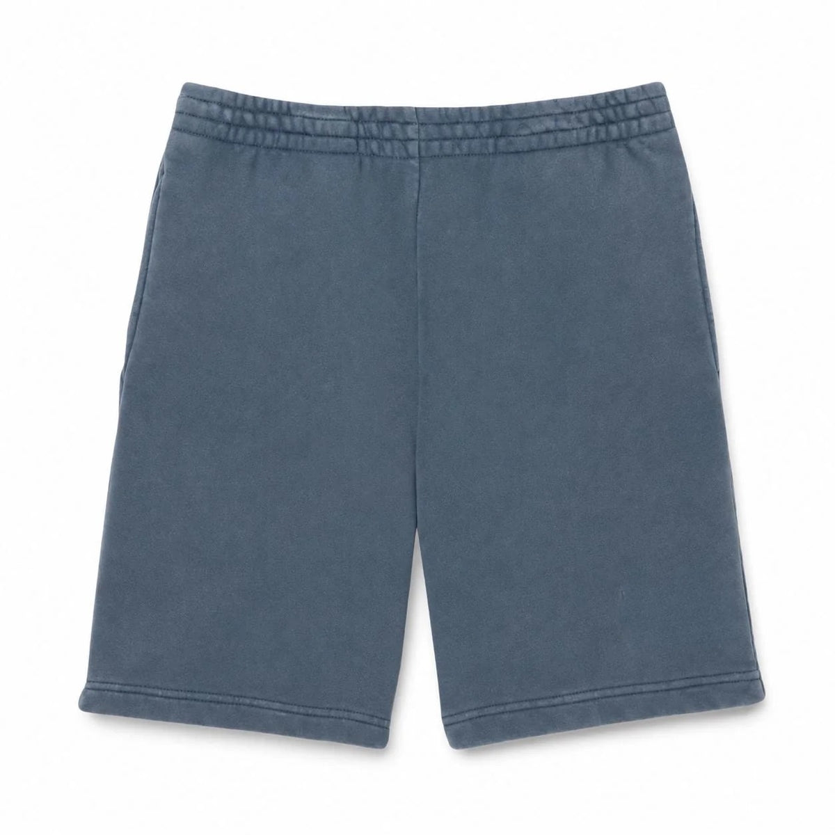 Cotton Fleece Shorts With Wash Effect RF3OC3AXRPG