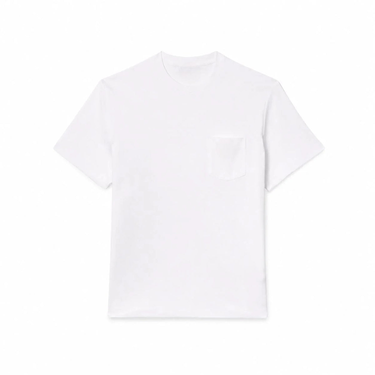 Cotton T-Shirt With Chest Pocket RF3OC3BLND0