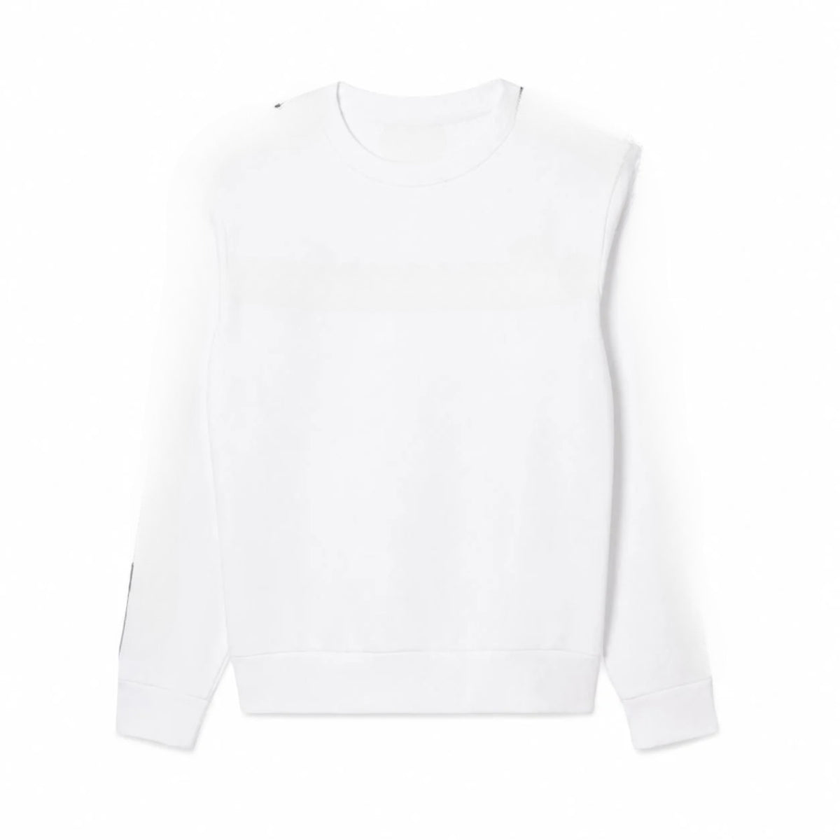 Fleece Sweatshirt With Logo Trim RF3OC3BW6MC