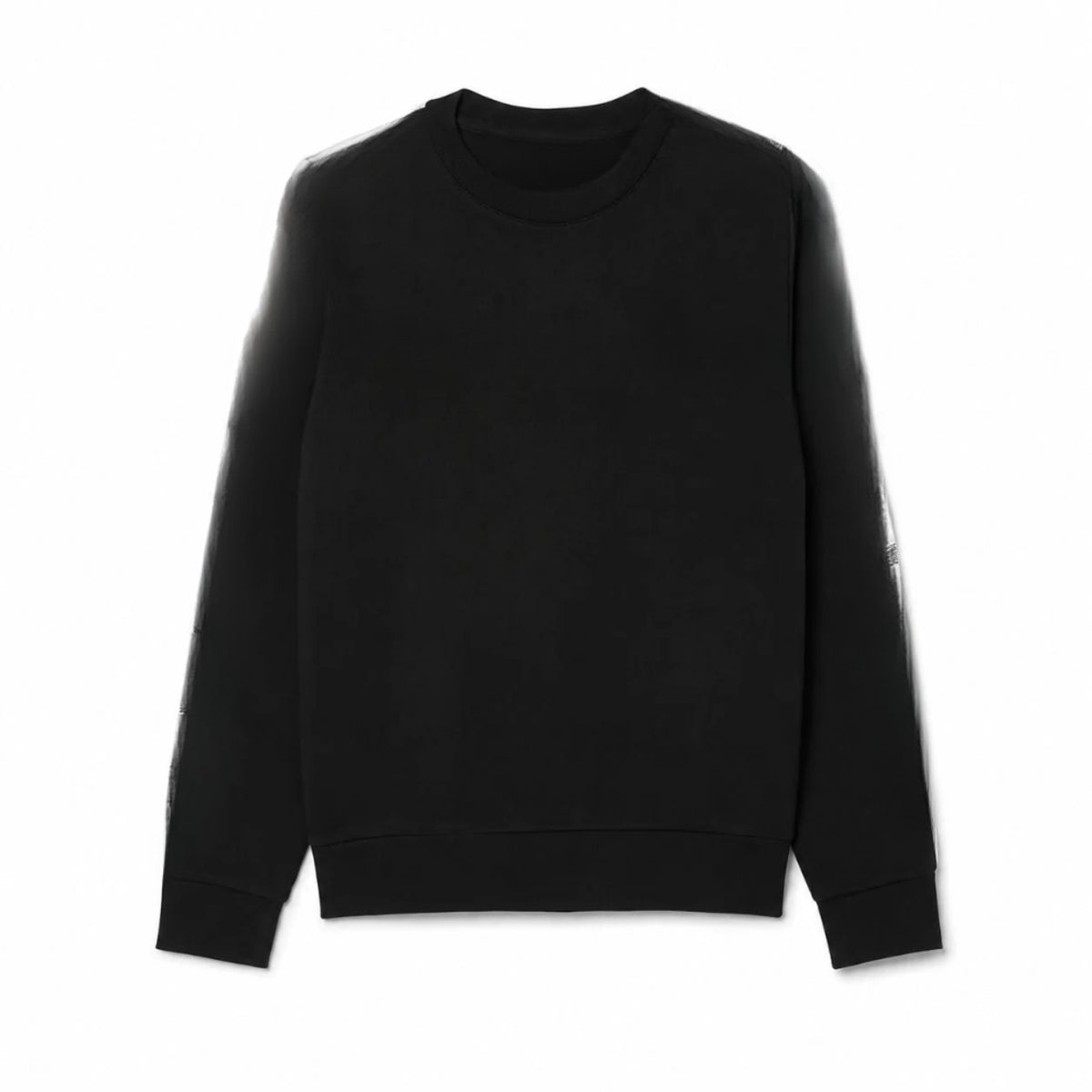 Fleece Sweatshirt With Logo Trim RF3OC3BW6MC
