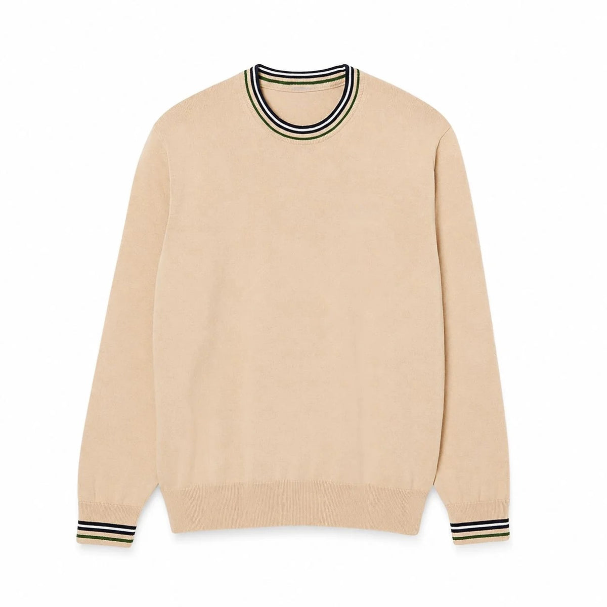 Striped Cotton Jersey Sweater RF3OC3BXL6S