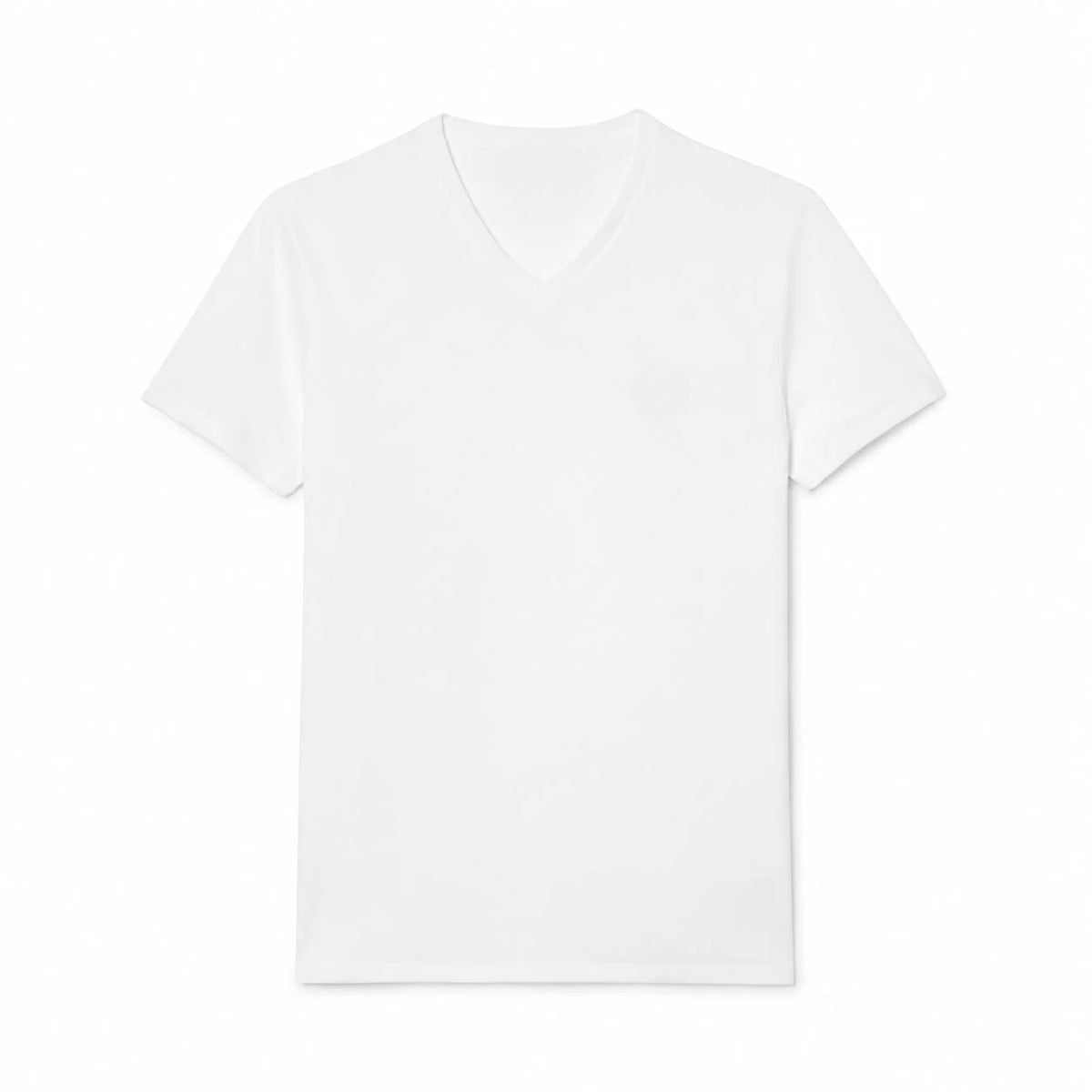 Men's V-Neck T-Shirt in Lightweight Pima Cotton RF3OC3CSHOK