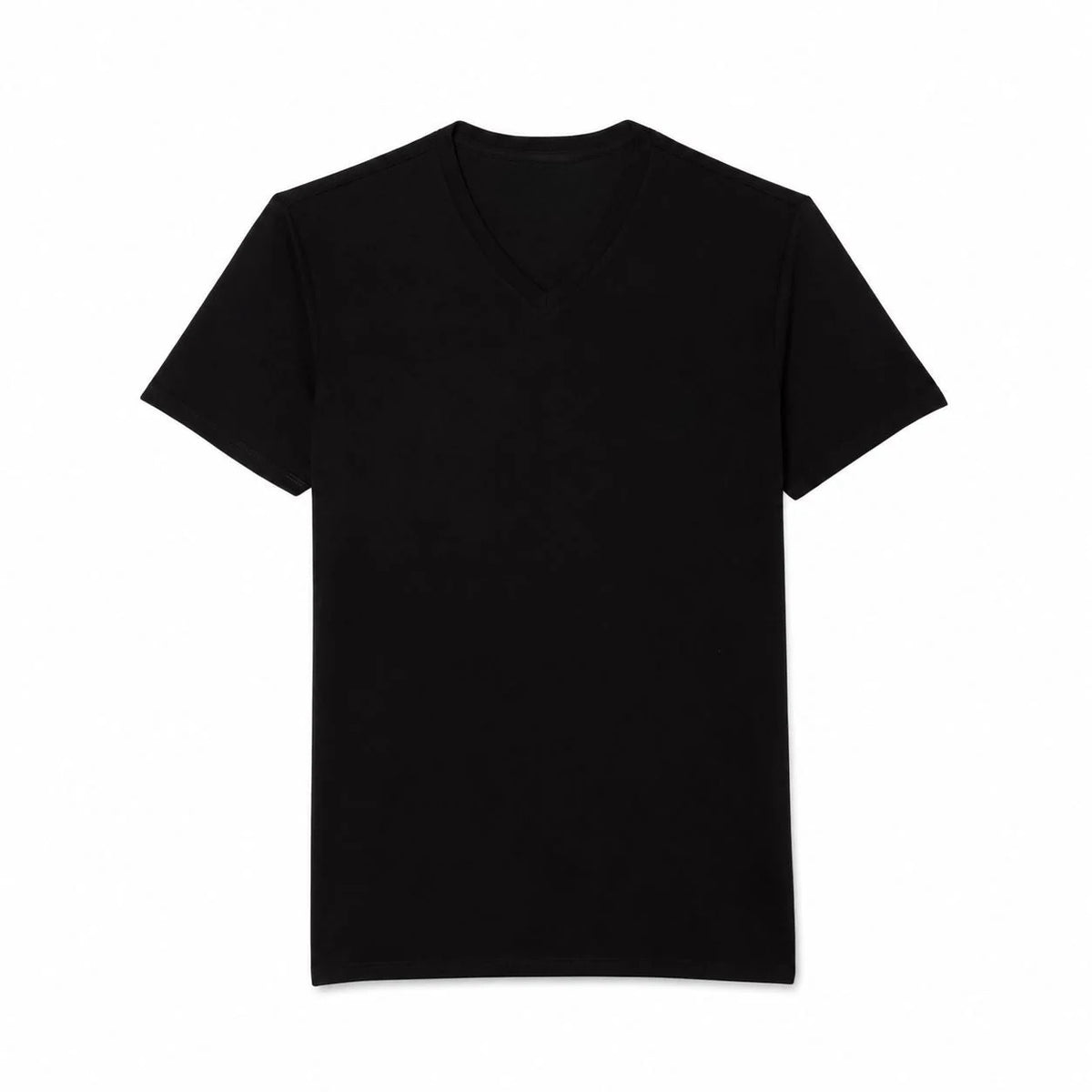 Men's V-Neck T-Shirt in Lightweight Pima Cotton RF3OC3CSHOK