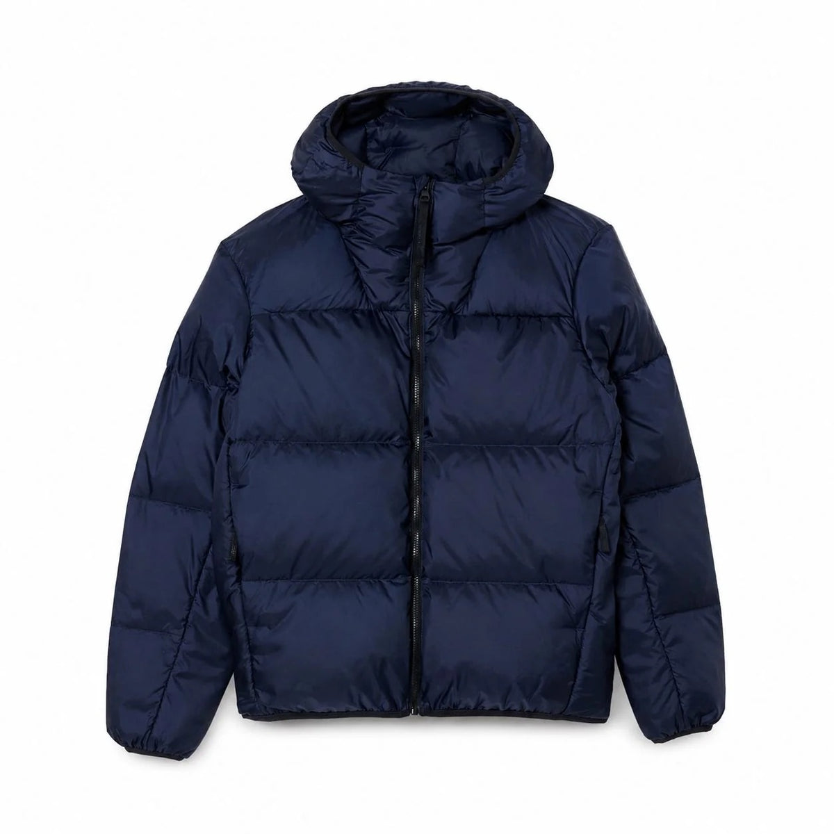 Short Water-Repellent Hooded Down Jacket RF3OC3D0X38