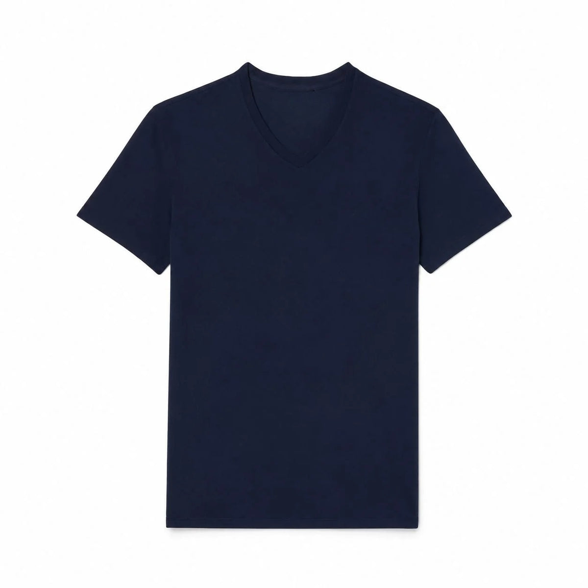 Men's V-Neck T-Shirt in Lightweight Pima Cotton RF3OC3CSHOK