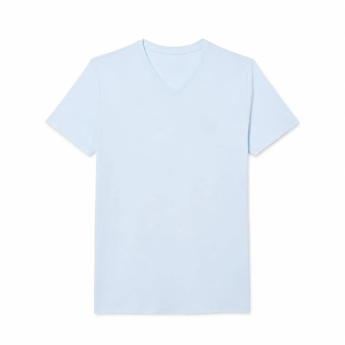 Men's V-Neck T-Shirt in Lightweight Pima Cotton RF3OC3CSHOK