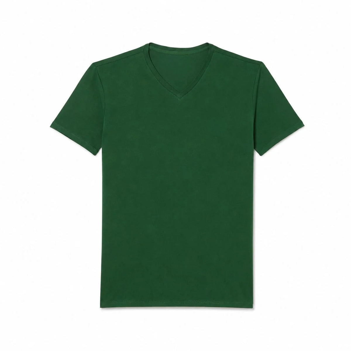 Men's V-Neck T-Shirt in Lightweight Pima Cotton RF3OC3CSHOK