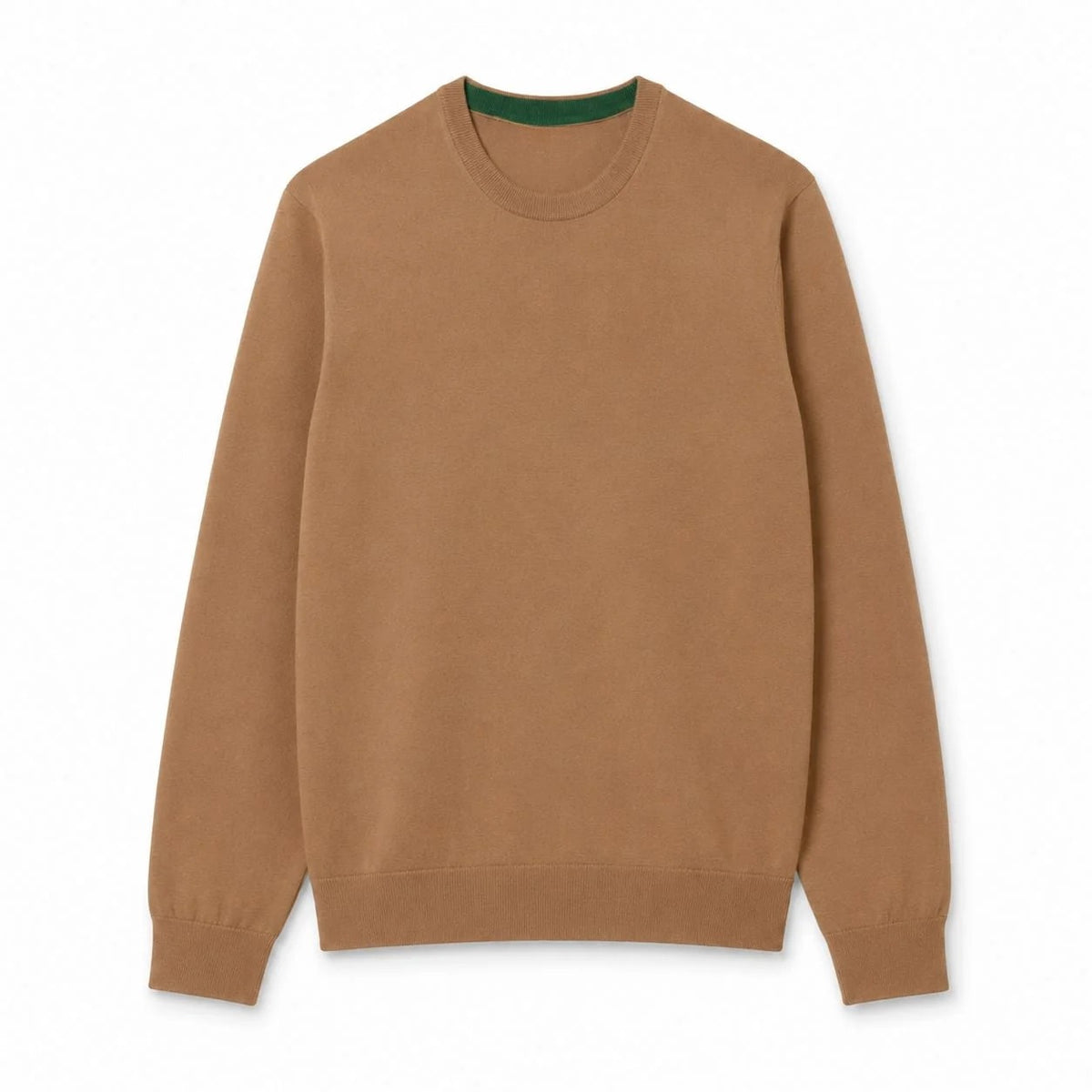 Merino Wool Crew Neck Sweater RF3OC3DBGCK