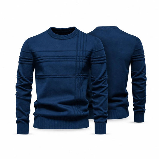 Modern Crew Neck Knit Sweater RF3OC3DFO1W