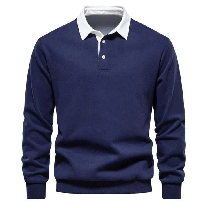 Modern Polo Sweatshirt - Clearance Sale RF3OC3DE9HG